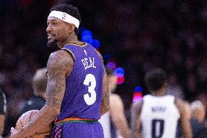 已连续缺阵7场！明天太阳客战雄鹿 比尔出战成疑