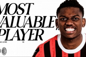 传射建功,莱奥当选米兰本场最佳球员