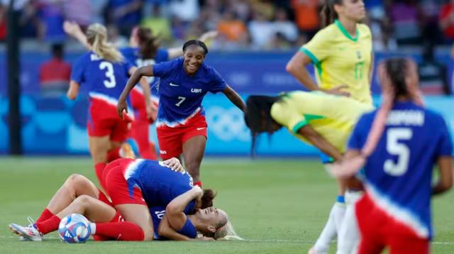 开云app-亚军命！玛塔第3银谢幕奥运 美国女足奥运第5金！